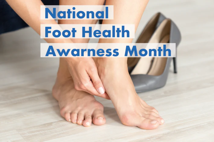 April national foot health awareness month: 10 tips to step into spring with healthy feet with comfort shoes !