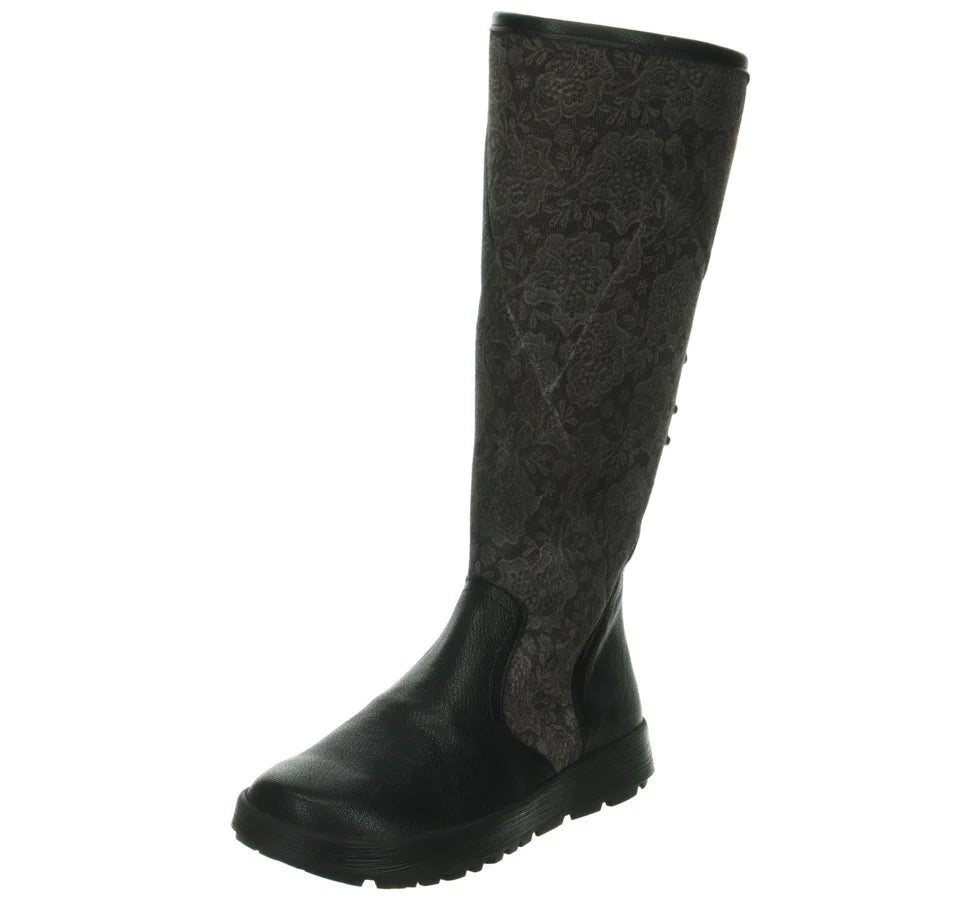Think! Comoda Women’s Winter Boot – Black Kombi