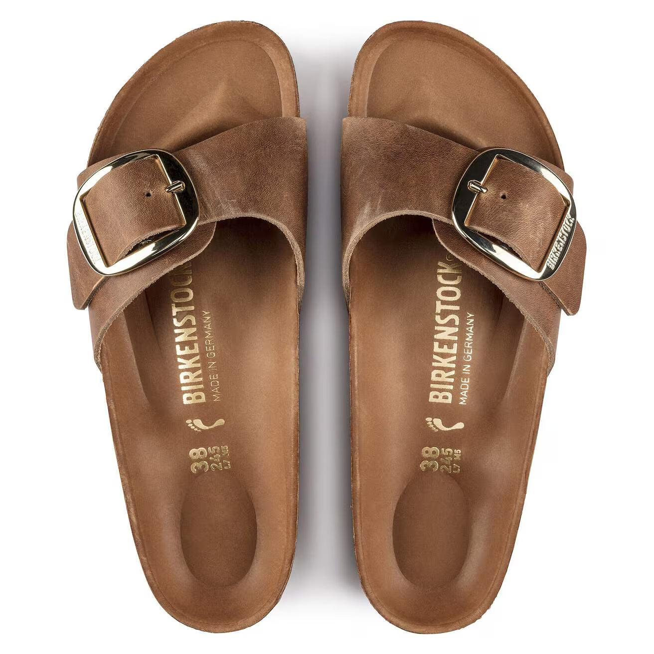 BIRKENSTOCK Madrid Big Buckle Oiled Leather