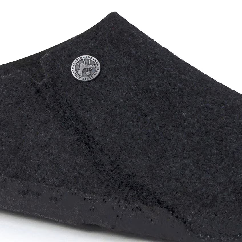 BIRKENSTOCK SLIPPERS ZERMATT ANTHRACITE/ NATURAL WOOL/ SHEARLING