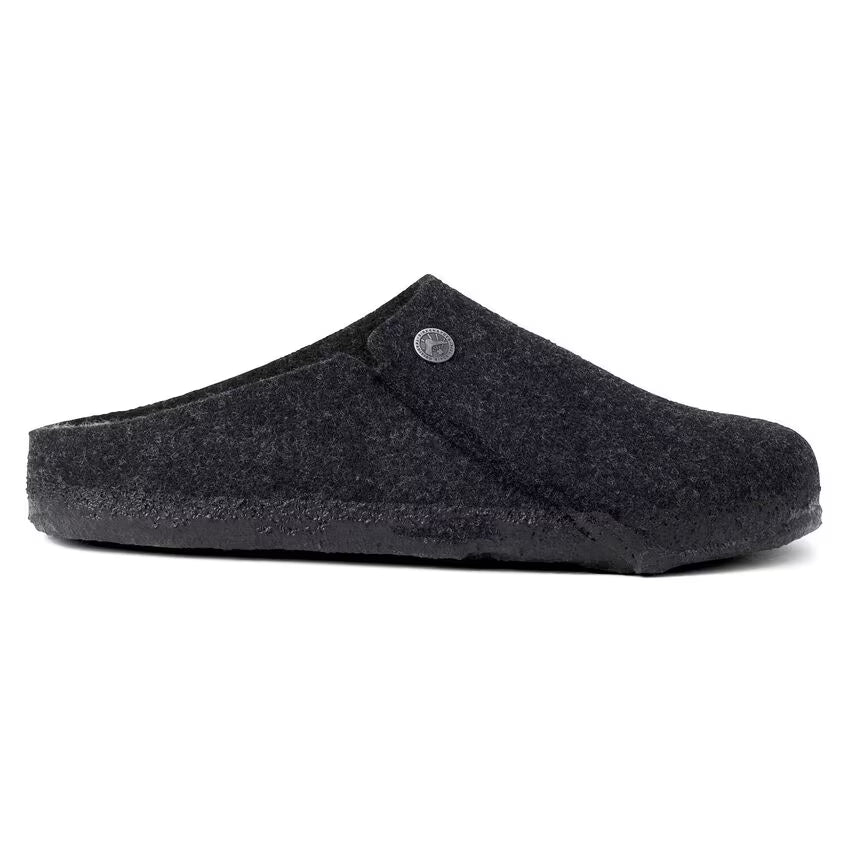 BIRKENSTOCK SLIPPERS ZERMATT ANTHRACITE/ NATURAL WOOL/ SHEARLING