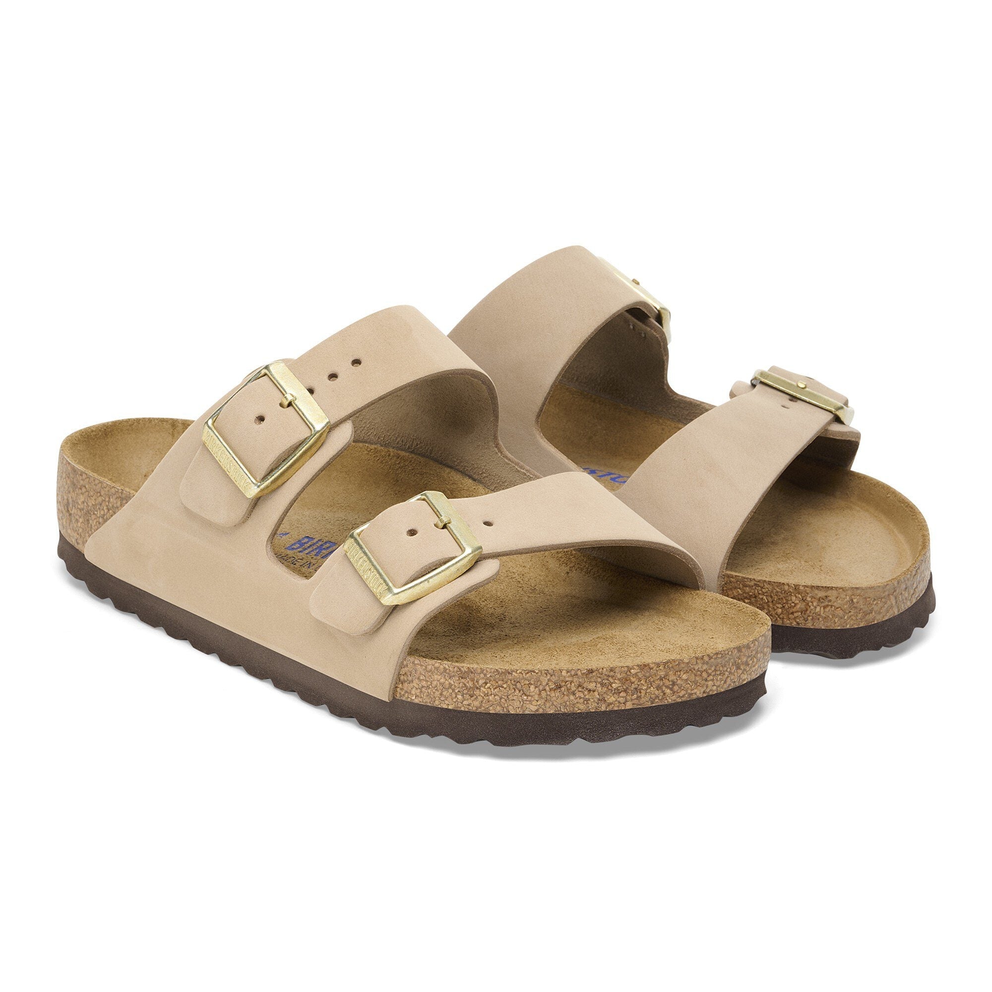 BIRKENSTOCK ARIZONA SFB SANDCASTLE NUBUCK