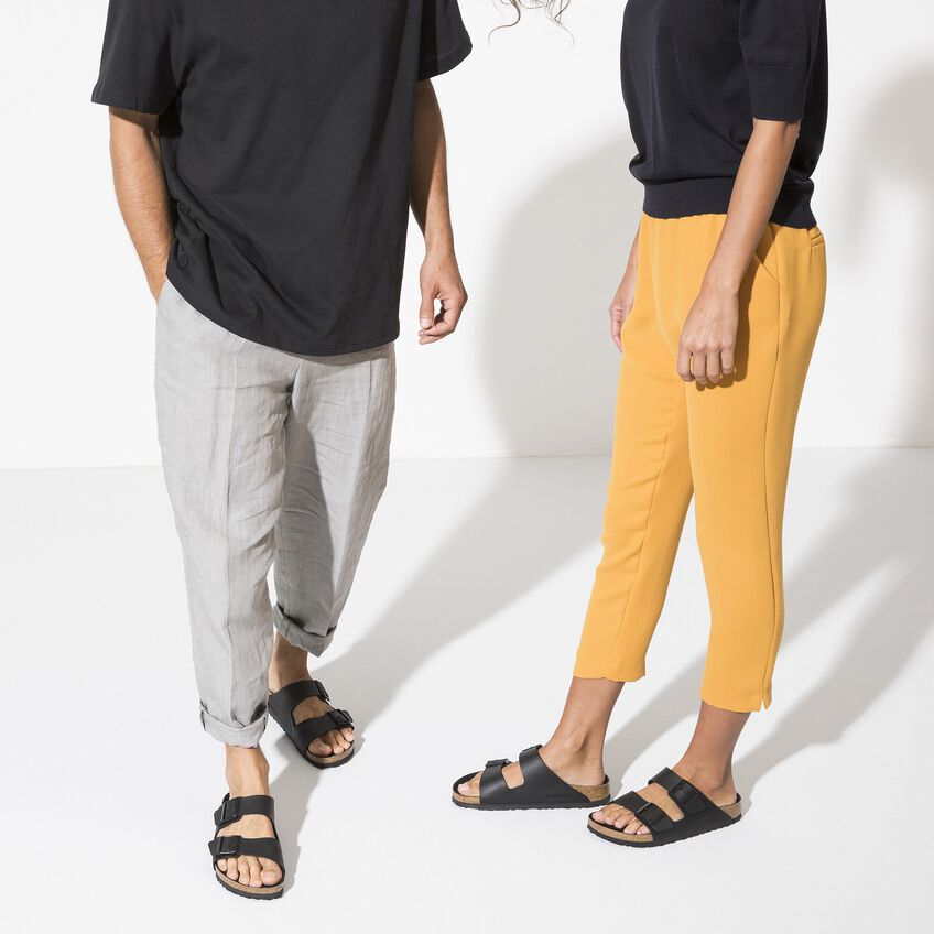 BIRKENSTOCK ARIZONA BIRKO FLOR BLACK