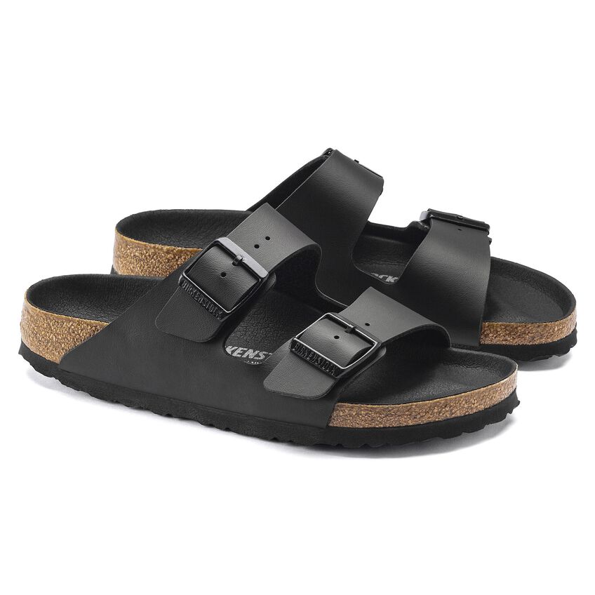 BIRKENSTOCK ARIZONA BIRKO FLOR BLACK