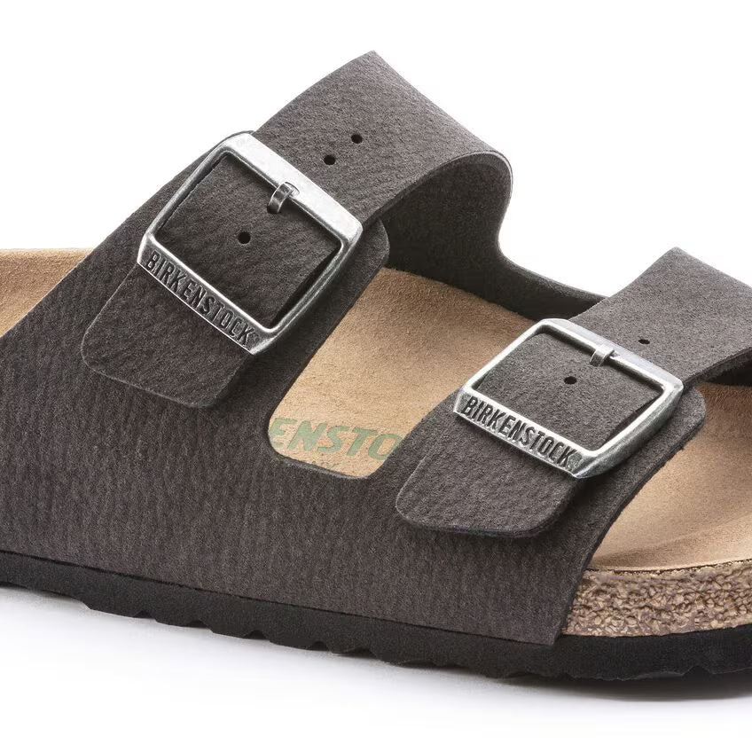 BIRKENSTOCK ARIZONA VEGAN DÉSERT DUST MICROFIBRE NOIR