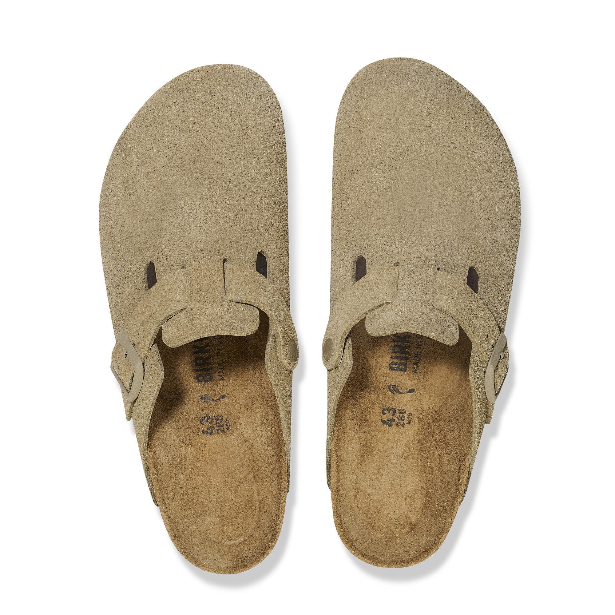 BIRKENSTOCK Boston Suede Leather