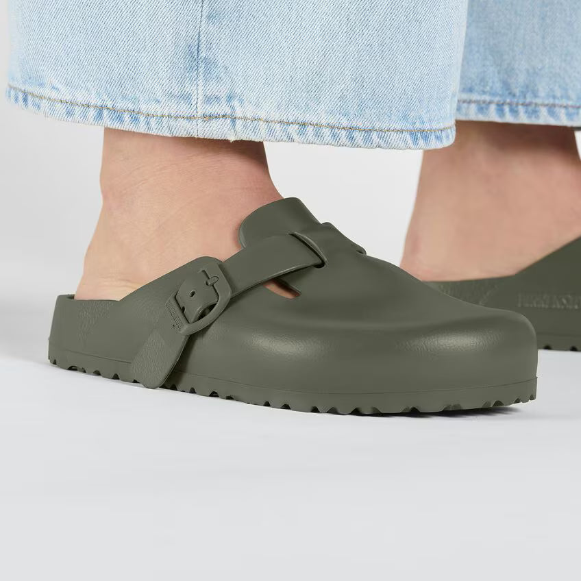 BIRKENSTOCK BOSTON ESSENTIALS EVA KAKI