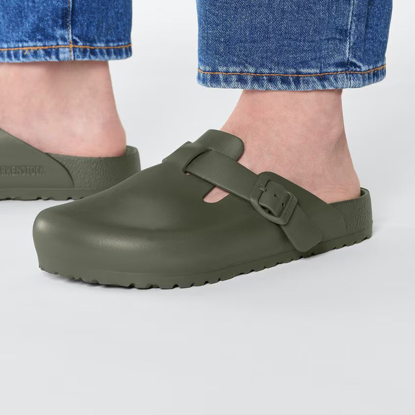 BIRKENSTOCK BOSTON ESSENTIALS EVA KAKI