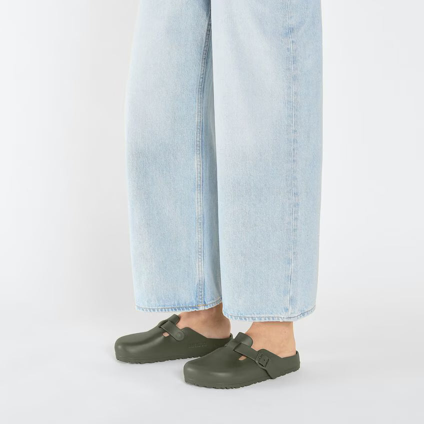 BIRKENSTOCK BOSTON ESSENTIALS EVA KAKI