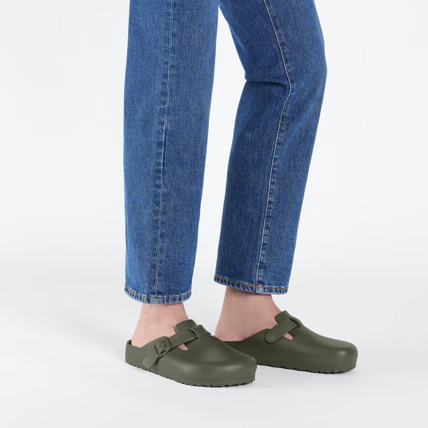 BIRKENSTOCK BOSTON ESSENTIALS EVA KAKI