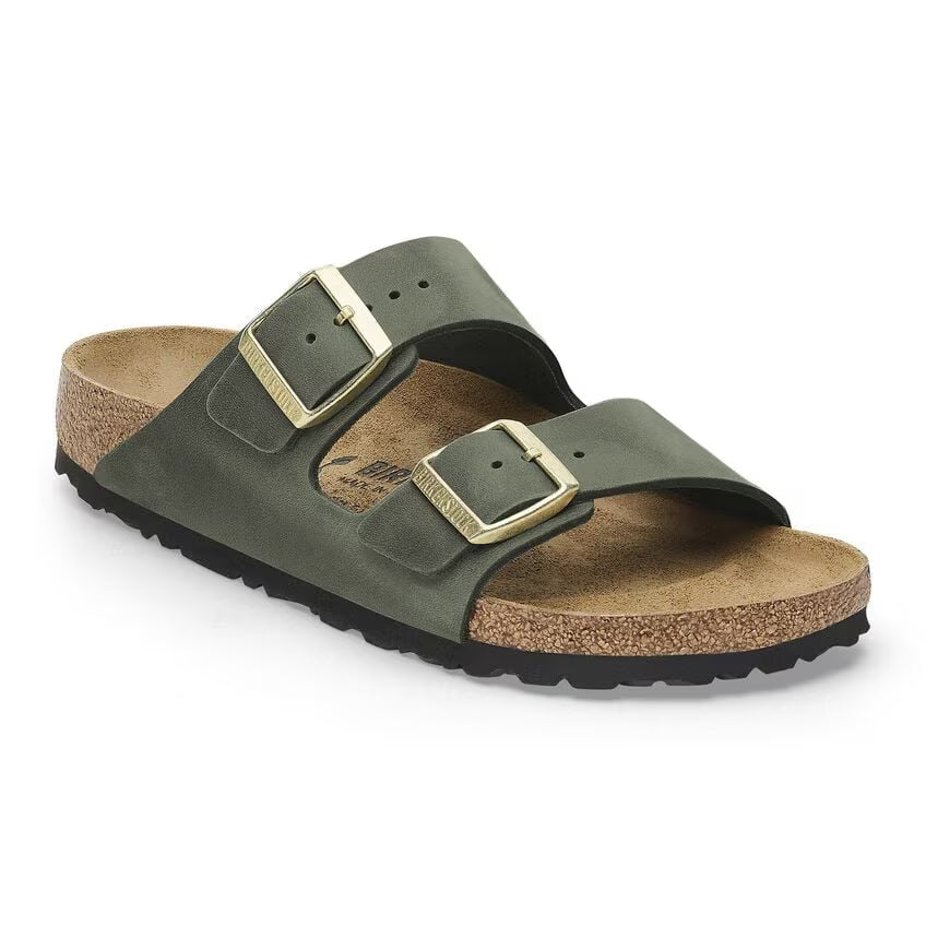 BIRKENSTOCK ARIZONA CUIR HUILÉ AU THYM