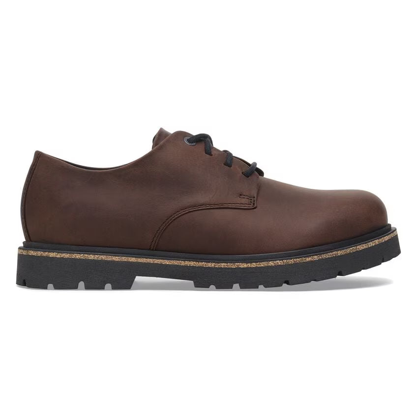 BIRKENSTOCK HIGHWOOD BAS À LACETS HABANA CUIR HUILÉ