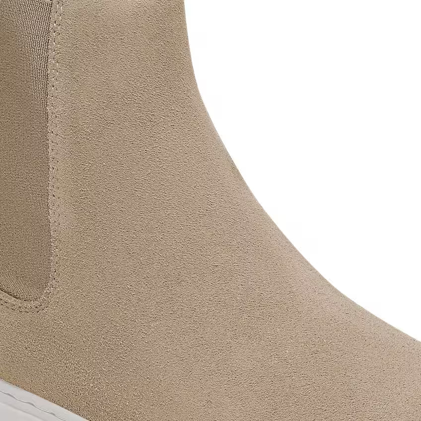 BOTTINES CHELSEA BIRKENSTOCK BEND EN DAIM TAUPE