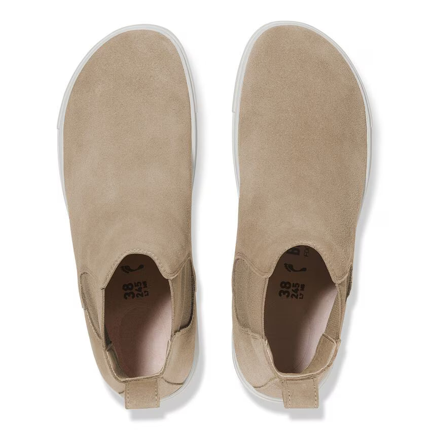 BOTTINES CHELSEA BIRKENSTOCK BEND EN DAIM TAUPE