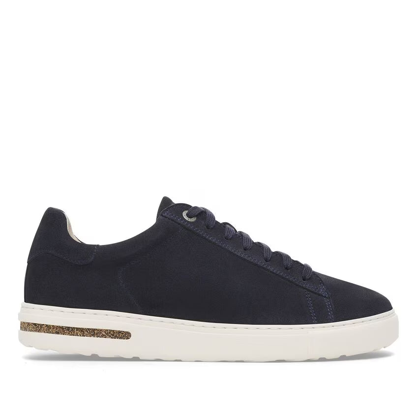 BIRKENSTOCK BEND BASSES À LACETS EN CUIR DAIM MIDNIGHT