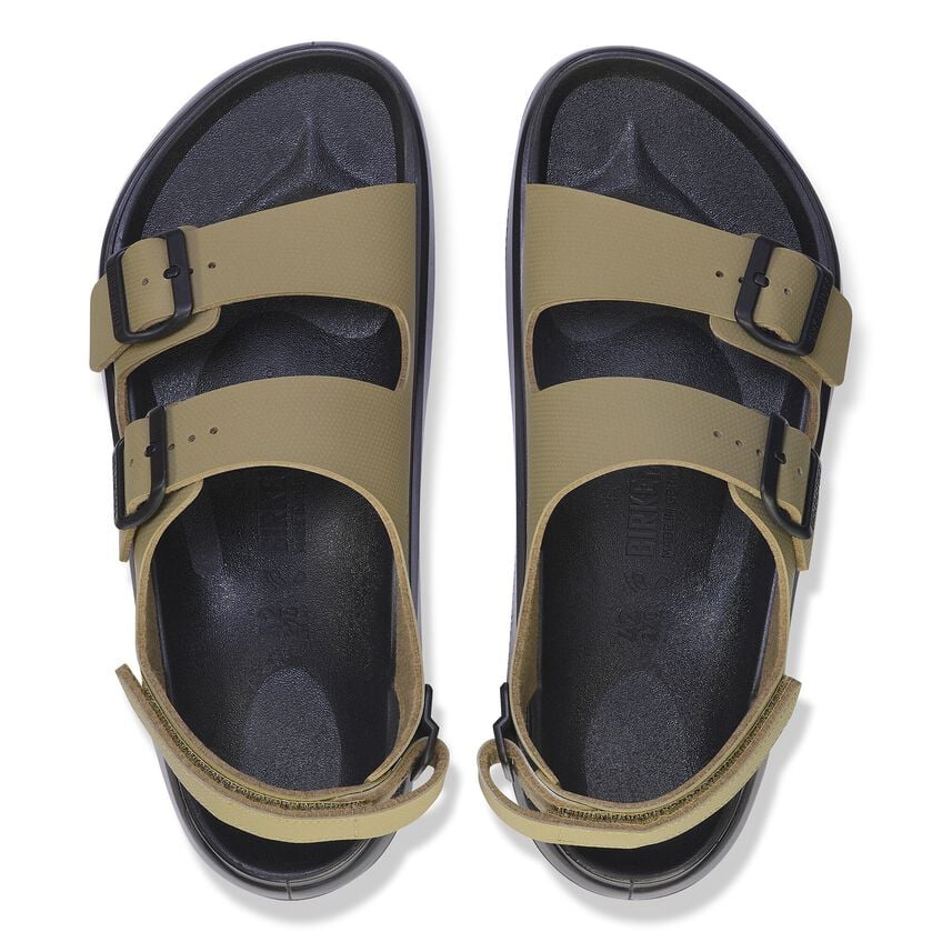 BIRKENSTOCK MOGAMI TERRA DÉLAVÉ KAKI BIRKO FLEUR