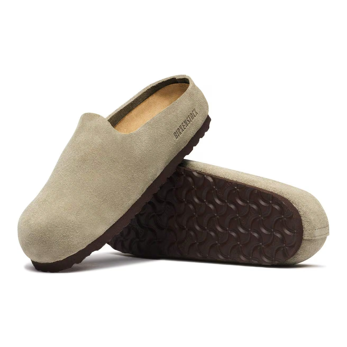Birkenstock Amsterdam Wrapped Suede Leather