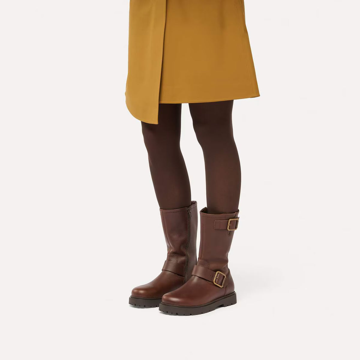 Birkenstock Highwood Mid Buckle Oiled Leather