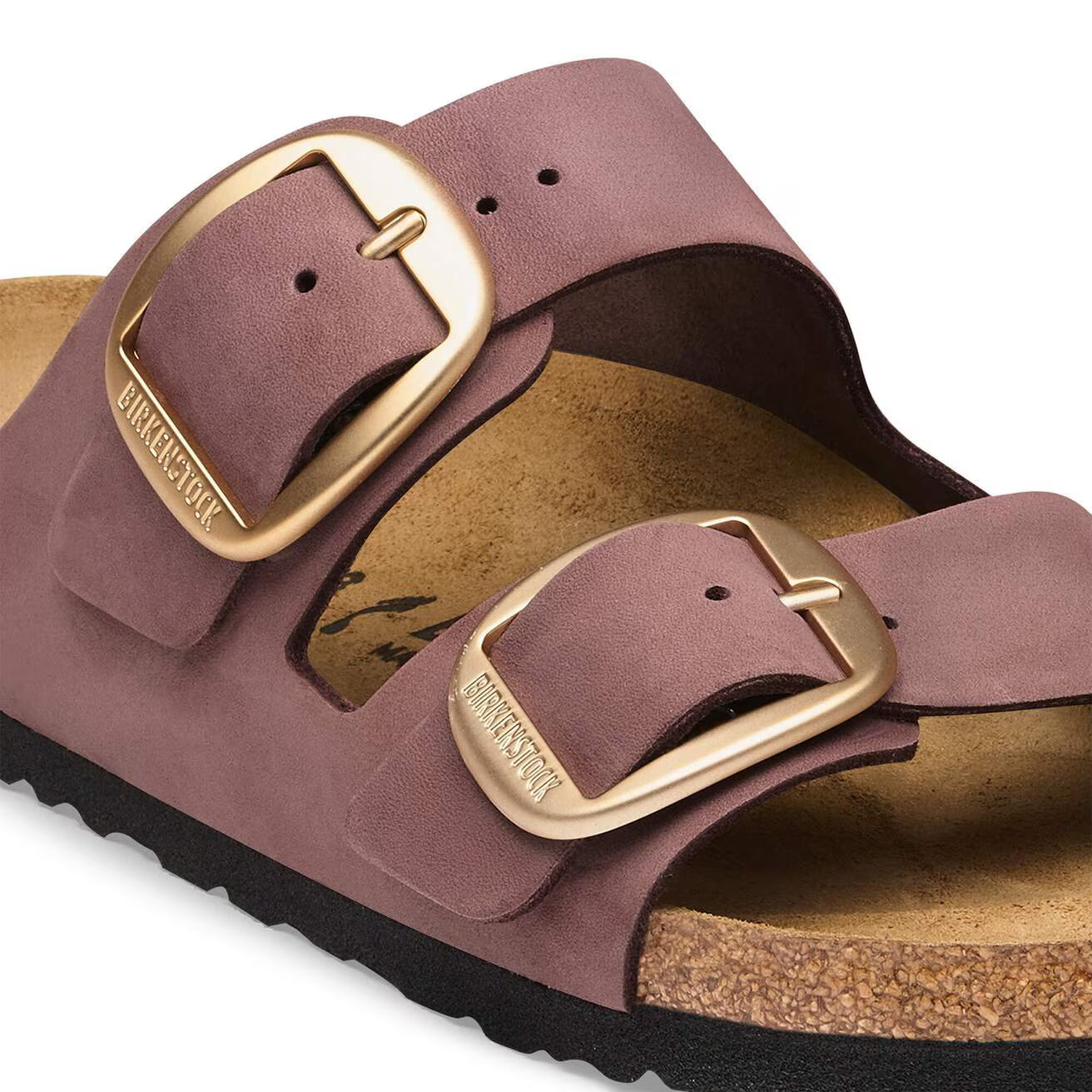 BIRKENSTOCK Arizona Big Buckle Nubuck Leather