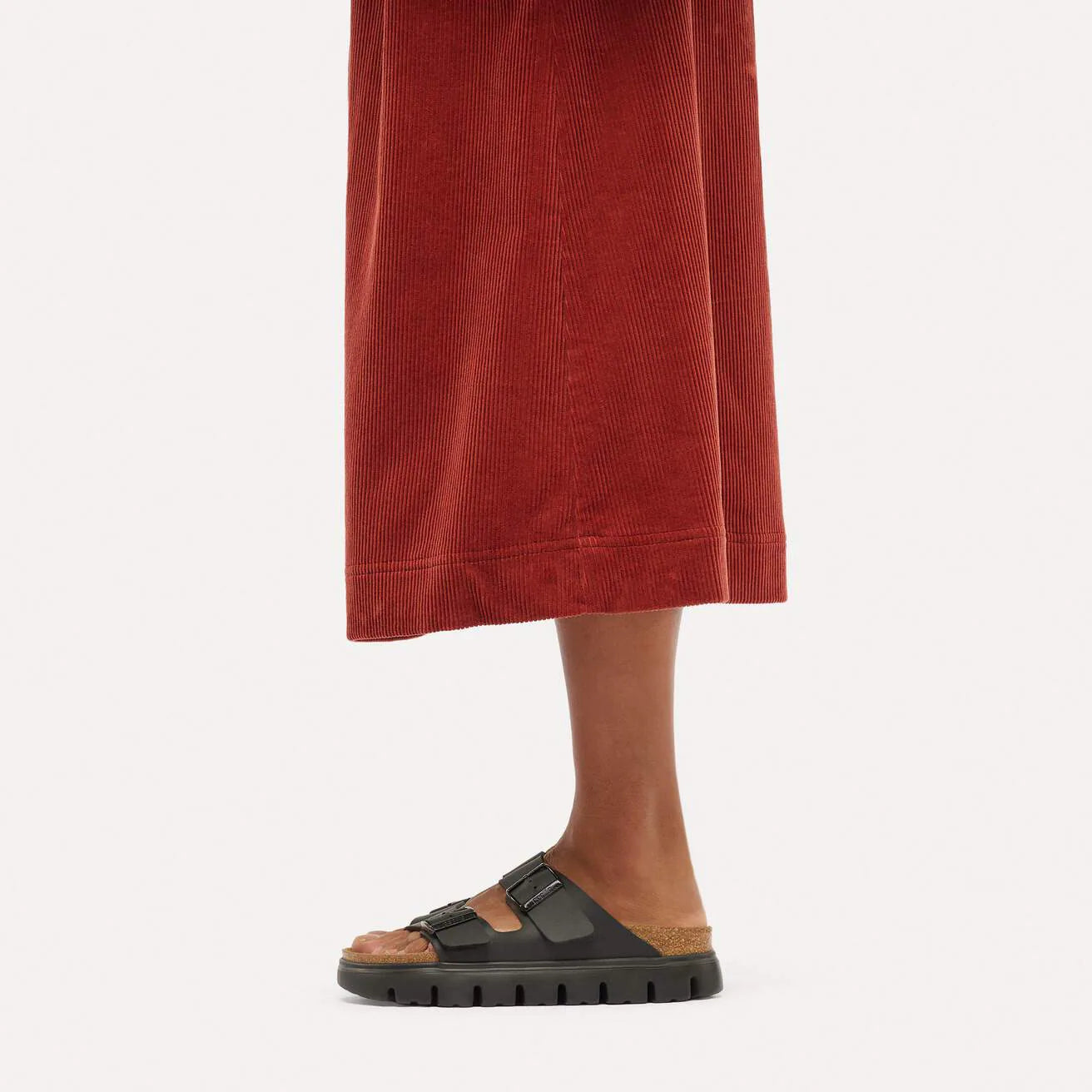 BIRKENSTOCK ARIZONA CHUNKY BIRKO-FLOR NOIR/NOIR
