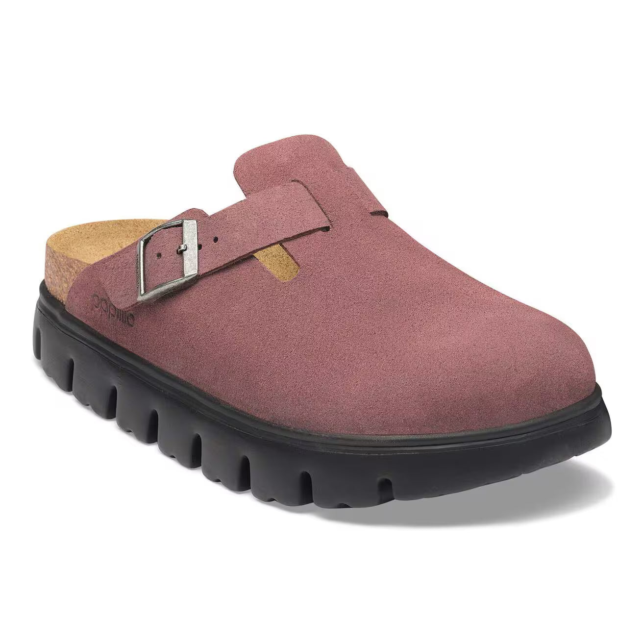 BIRKENSTOCK Boston Chunky Suede Leather