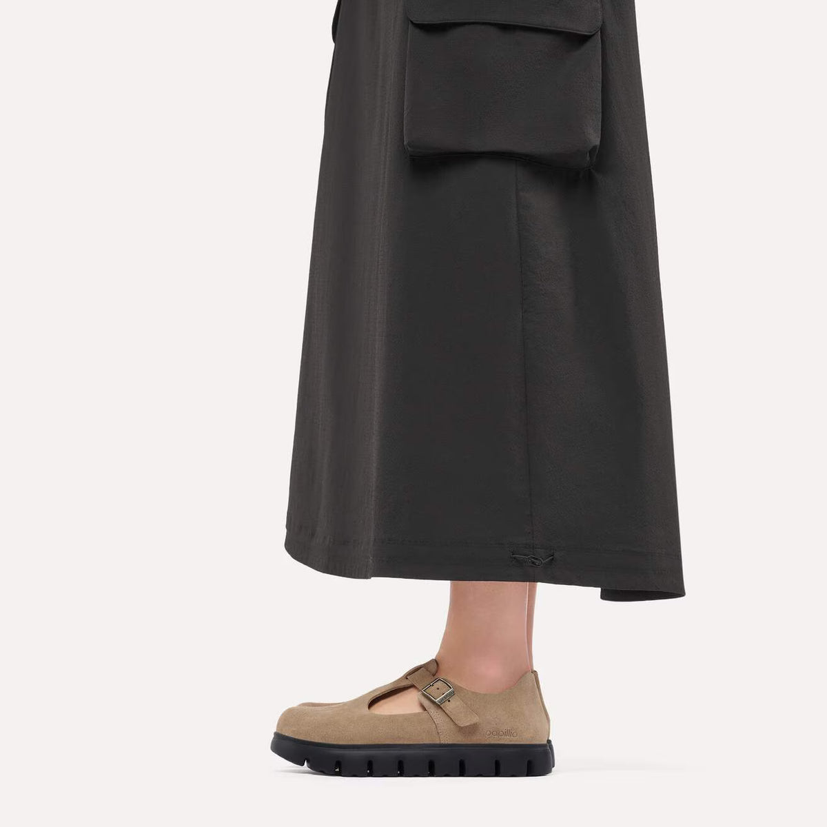 Birkenstock Paris Chunky Suede Leather