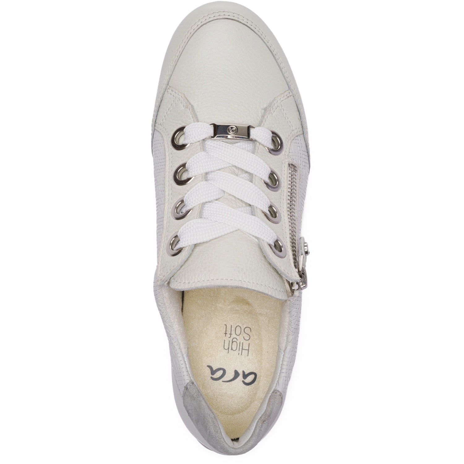 ARA SHOES Ollie OKAKA Lace Up Side Zip