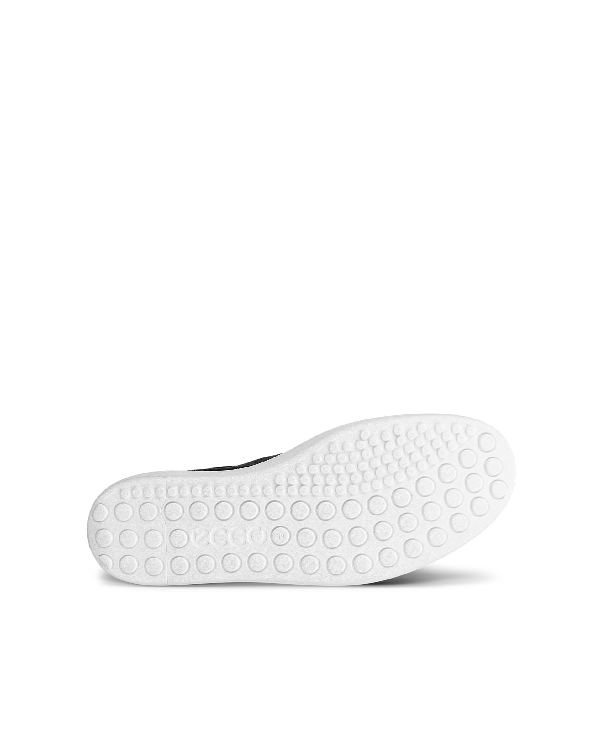 Baskets à lacets ECCO SOFT 60 pour femme en cuir noir