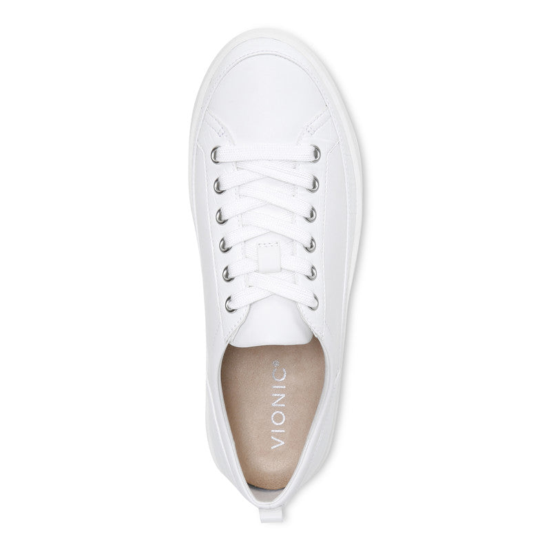 Baskets VIONIC WINNY à lacets larges blanches