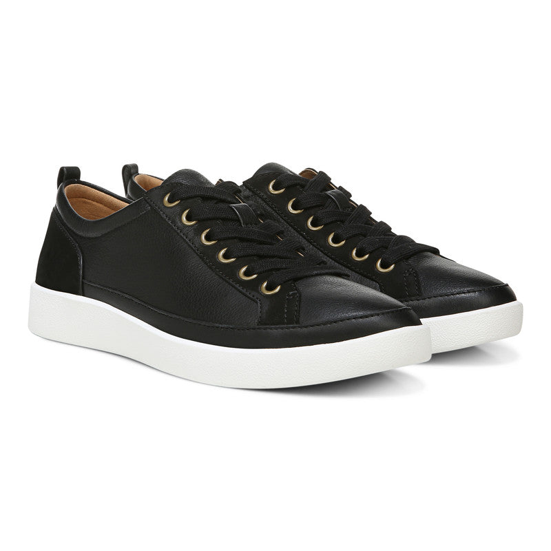 Baskets VIONIC WINNY à lacets larges noires