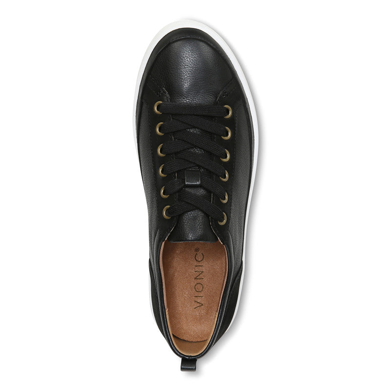 Baskets VIONIC WINNY à lacets larges noires
