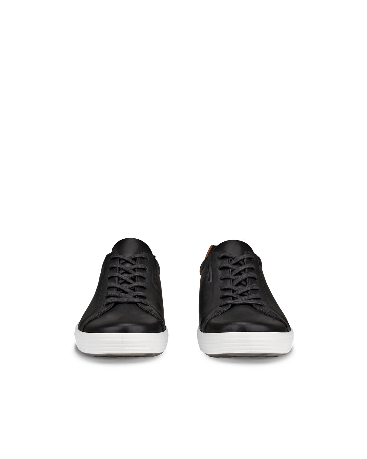 ECCO SOFT 7 M EASY SLIP LACE BLACK/COGNAC