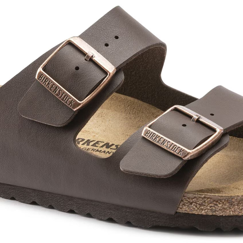 BIRKENSTOCK ARIZONA BIRKO FLOR MARRON FONCÉ