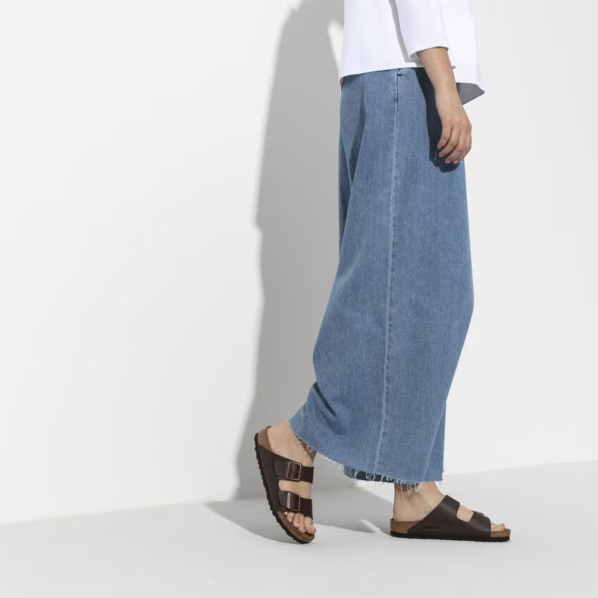 BIRKENSTOCK ARIZONA BIRKO FLOR MARRON FONCÉ