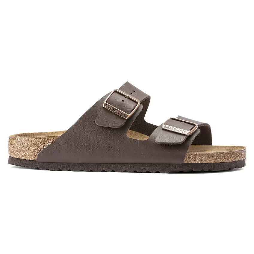 BIRKENSTOCK ARIZONA BIRKO FLOR MARRON FONCÉ
