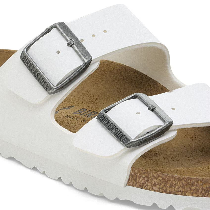 BIRKENSTOCK ARIZONA BIRKO FLOR WHITE