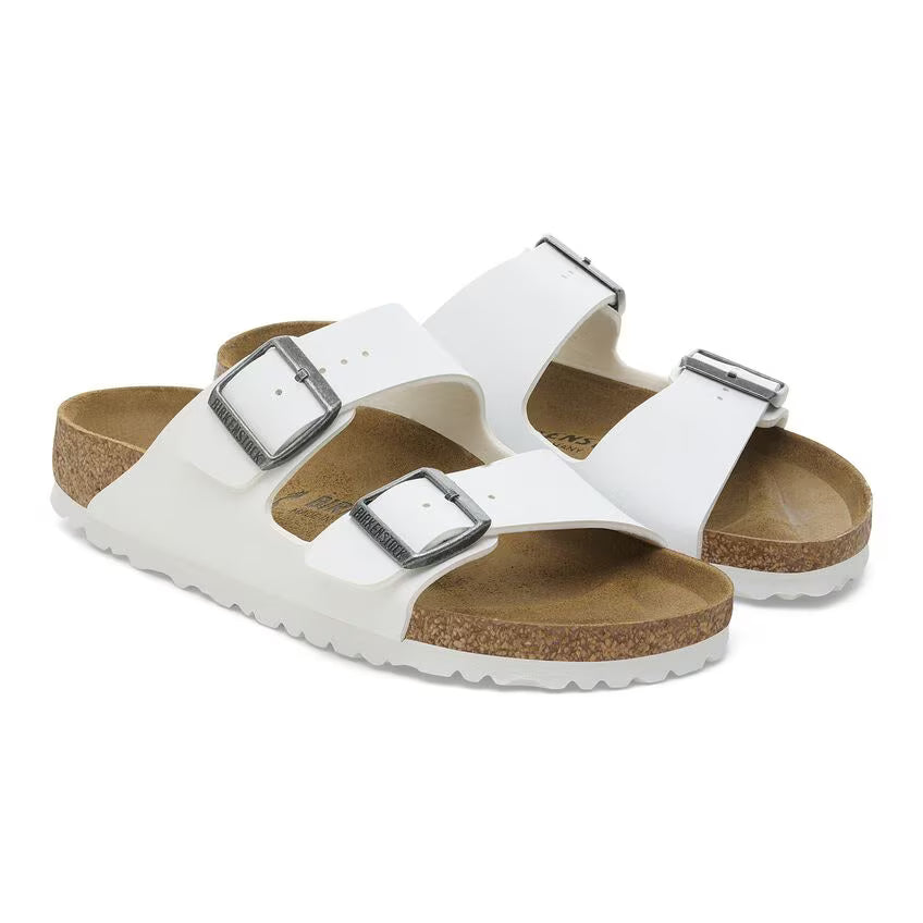 BIRKENSTOCK ARIZONA BIRKO FLOR WHITE
