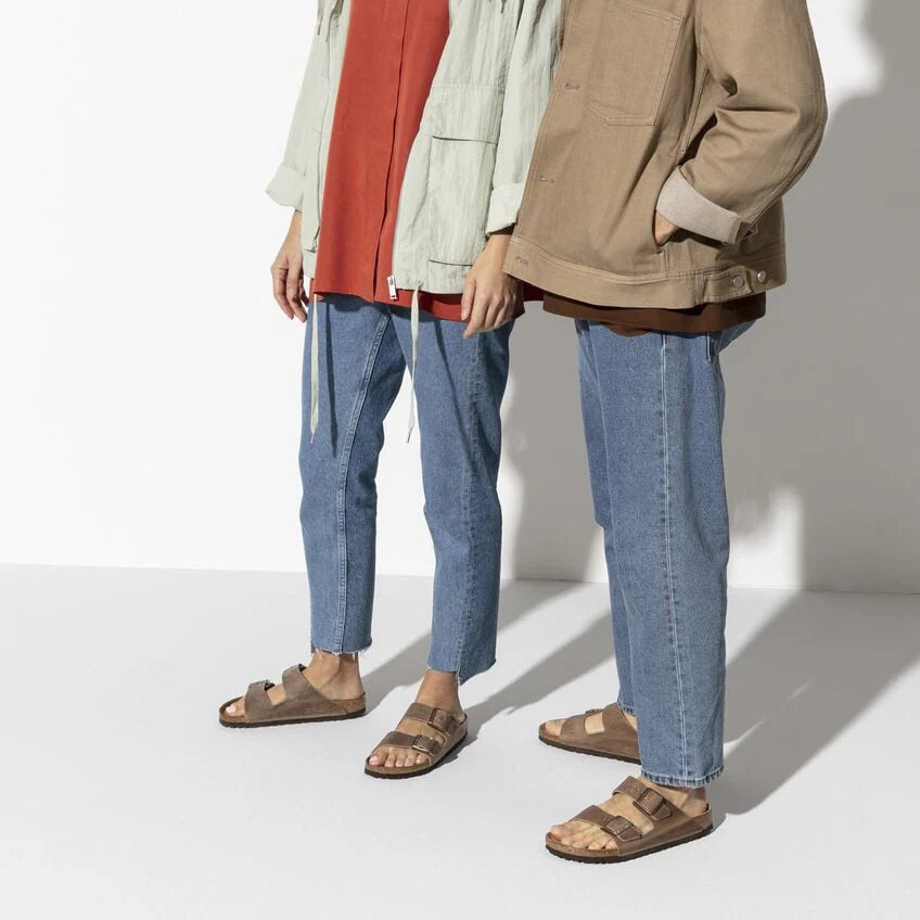 BIRKENSTOCK ARIZONA NU SFB MARRON TABAC