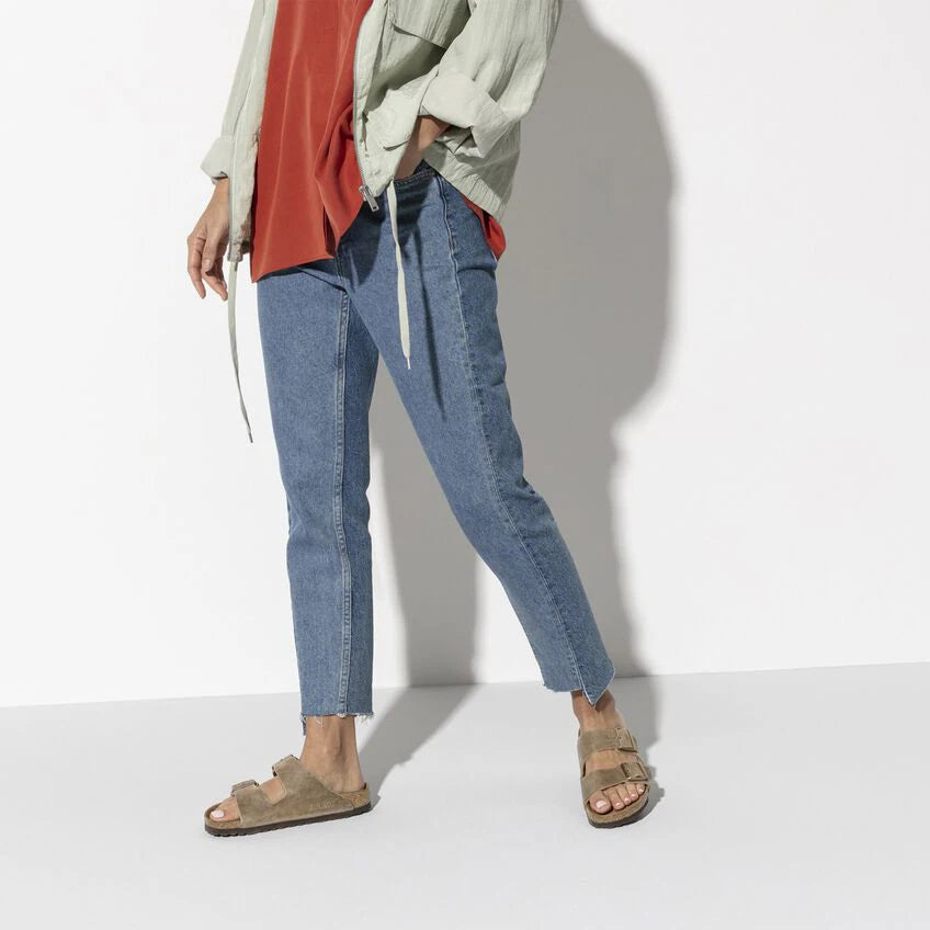 BIRKENSTOCK ARIZONA SFB CUIR HUILÉ TABAC