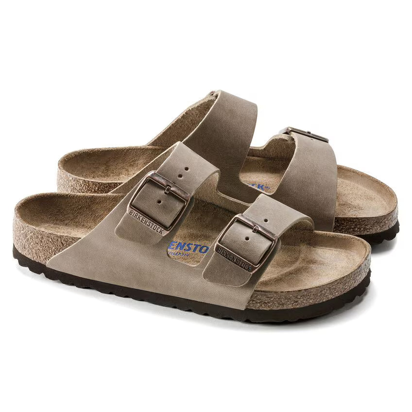 BIRKENSTOCK ARIZONA SFB CUIR HUILÉ TABAC
