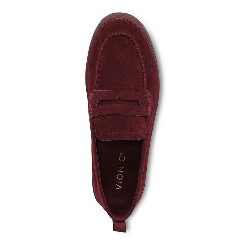 VIONIC UPTOWN LOAFER CHERRY JUBILEE