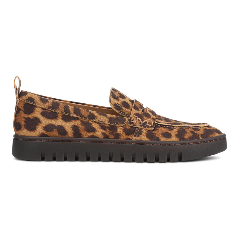 VIONIC UPTOWN LOAFER TAN LEOPARD
