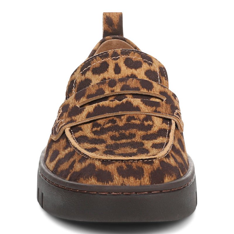 VIONIC UPTOWN LOAFER TAN LEOPARD