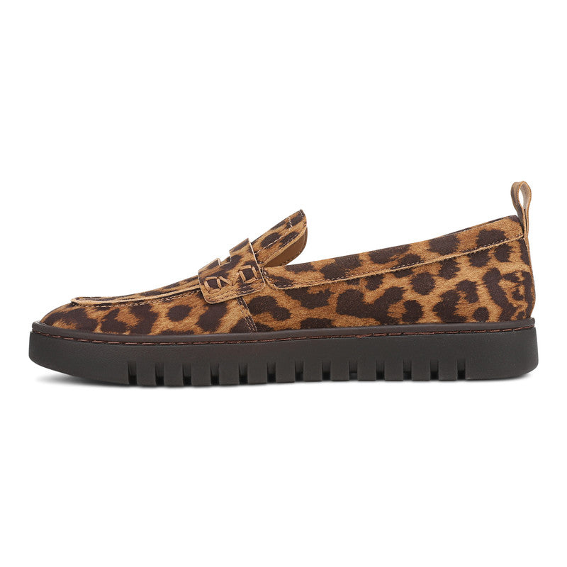 VIONIC UPTOWN LOAFER TAN LEOPARD