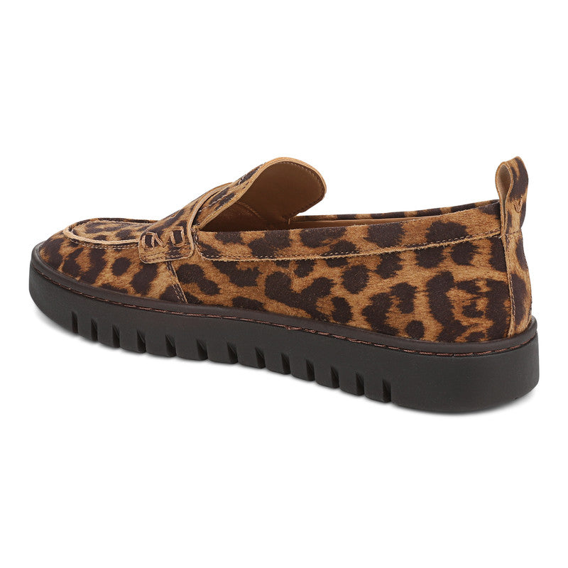 VIONIC UPTOWN LOAFER TAN LEOPARD