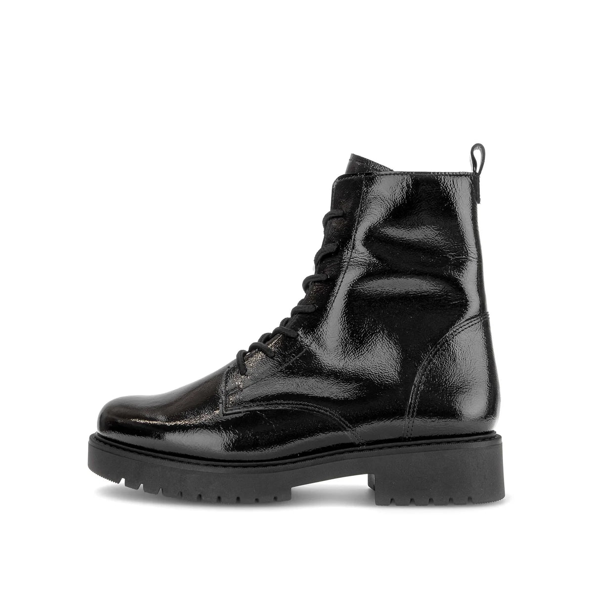 Gabor Timberly Women's Boot Lace up & Side Zipper