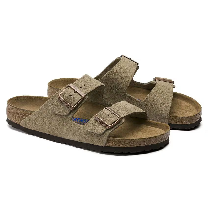 BIRKENSTOCK ARIZONA SFB DAIM TAUPE