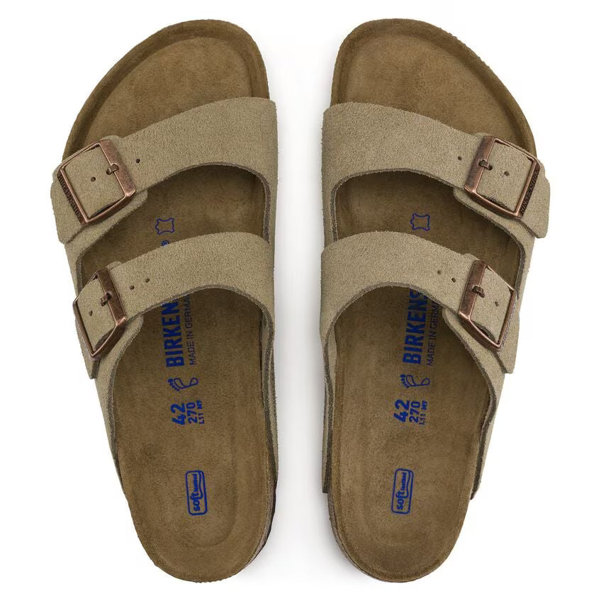 BIRKENSTOCK ARIZONA SFB DAIM TAUPE