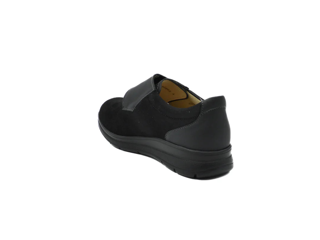 FINN COMFORT NEIVA SHOE VELCRO BLACK