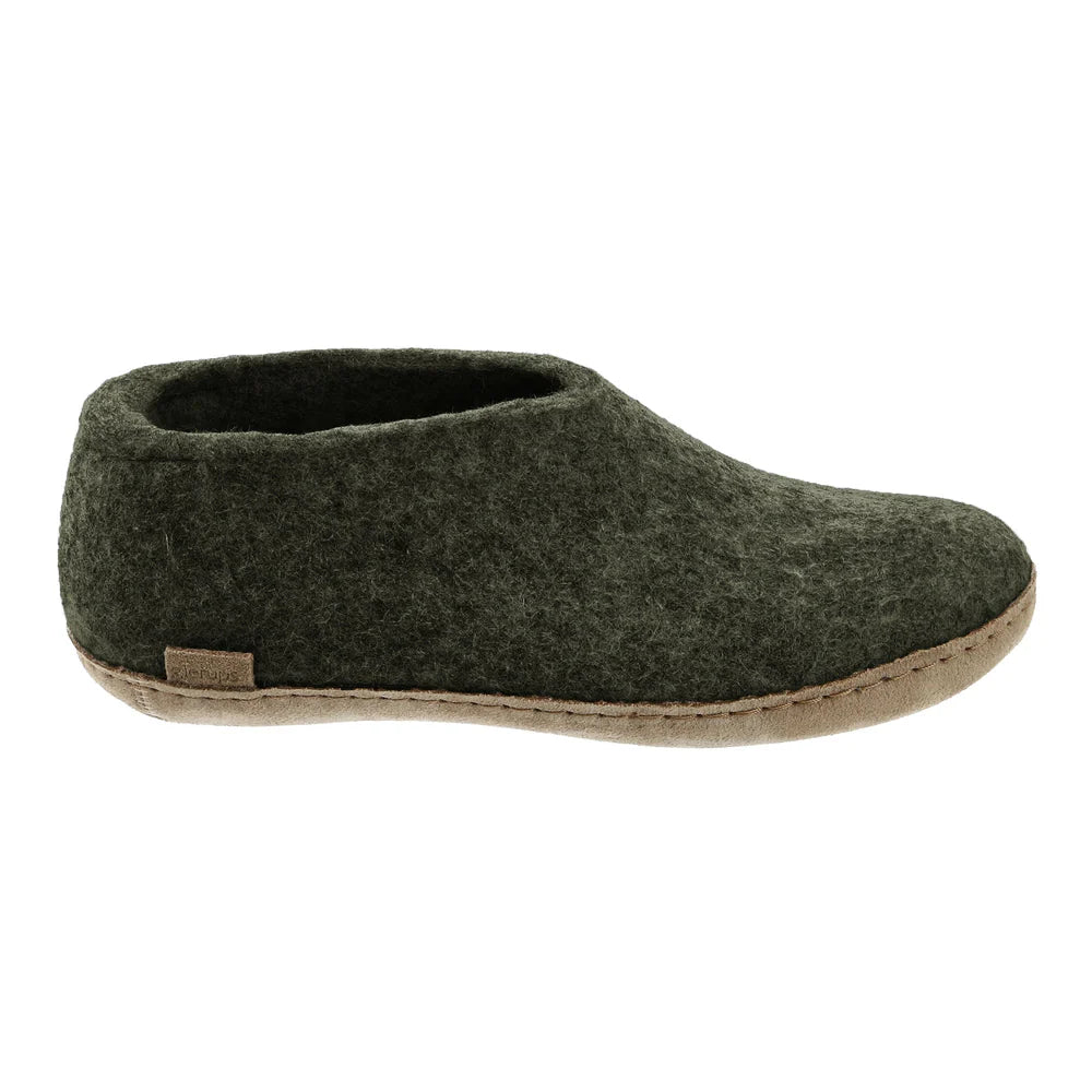 GLERUPS Slippers Shoe Leather Bottom